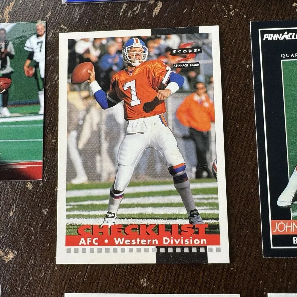 John Elway 12 Card Lot NM w 1996 Pinnacle Summit Quarter Horses Denver Broncos - Picture 8 of 13